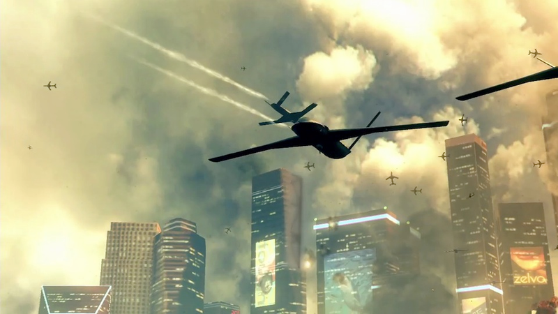Illustration for article titled Explosive, Horse-Laden Screengrabs From Black Ops II's First Trailer
